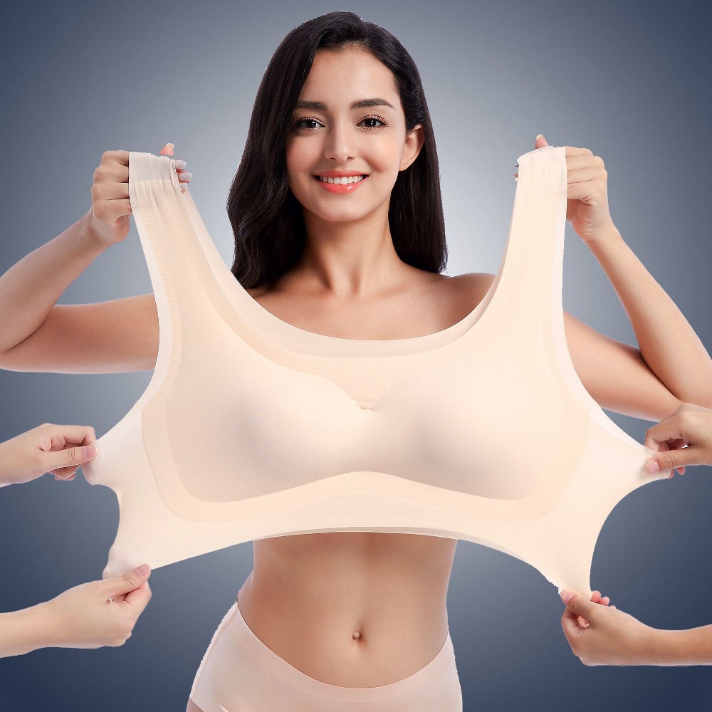No Rims Lingeries Underwears Bras Plus Size 6xl One Piece Sleep