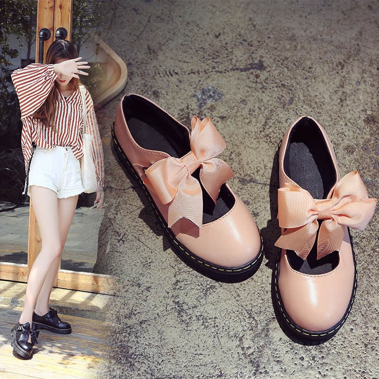 Japanese School Shoes Student Uniform Suits Shoes Girl Lolita Shoes Cosplay Shoes