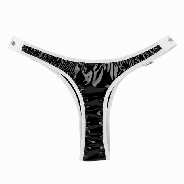 Download Women's Sexy Latex Rubber Panties Fetish Shorts Wetlook ...