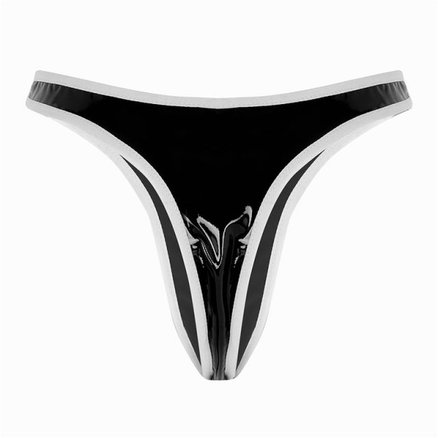 Download Women's Sexy Latex Rubber Panties Fetish Shorts Wetlook ...