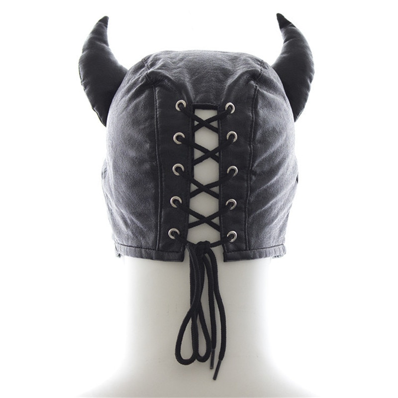 Sexy Mask Men and Women Adult Games Latex Faux Leather Animal bdsm Bondage Fetish Mask,Erotic Toys,Sex Toys For Couples,sex shop