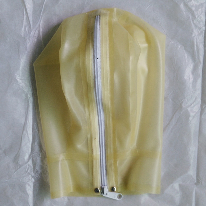Latex Hood Mask w/ face opened half cover charming new style fetish  hood 100% Natural rubber and handmade