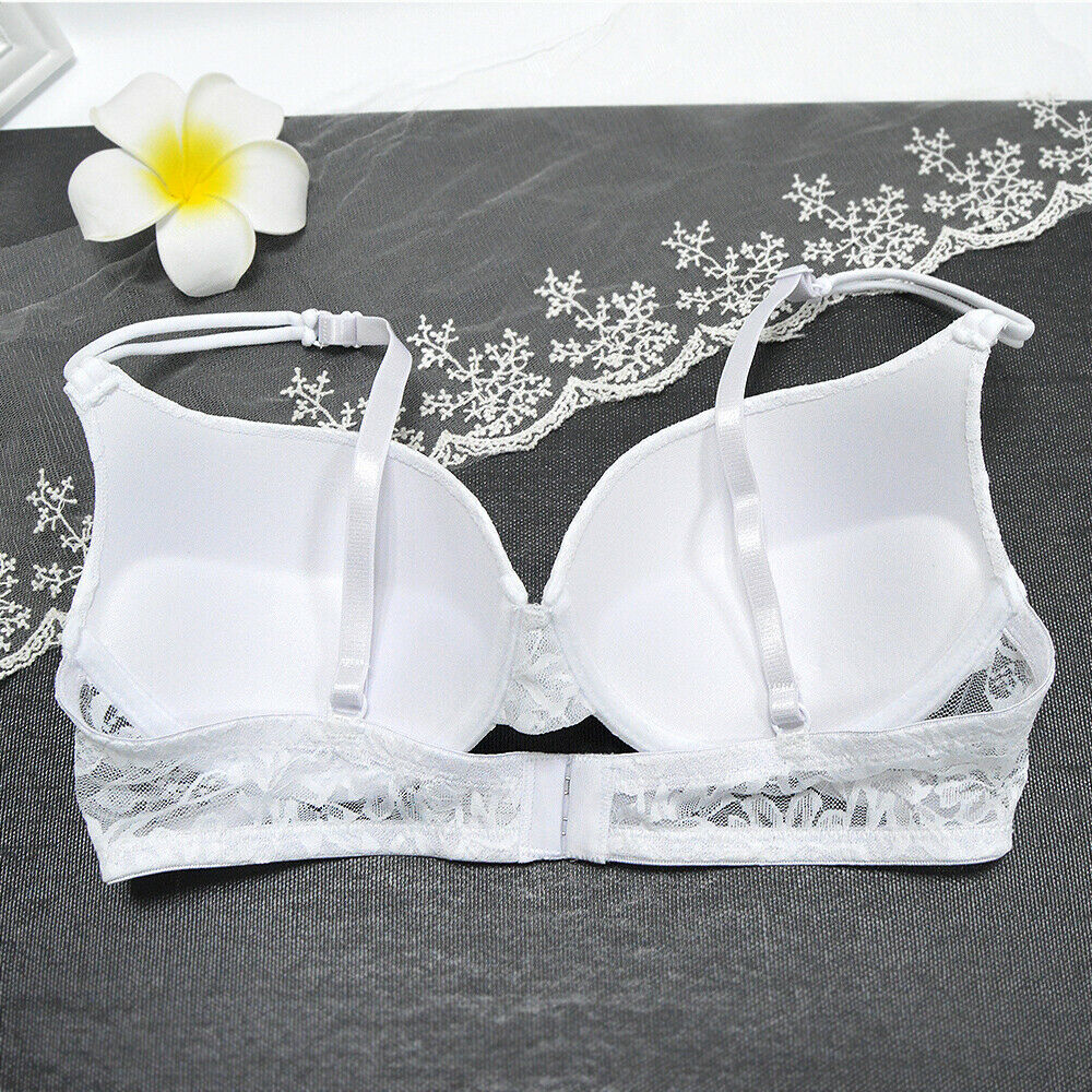 Sexy Underwear Bras For Women White Lace Push Up Bra Lingerie
