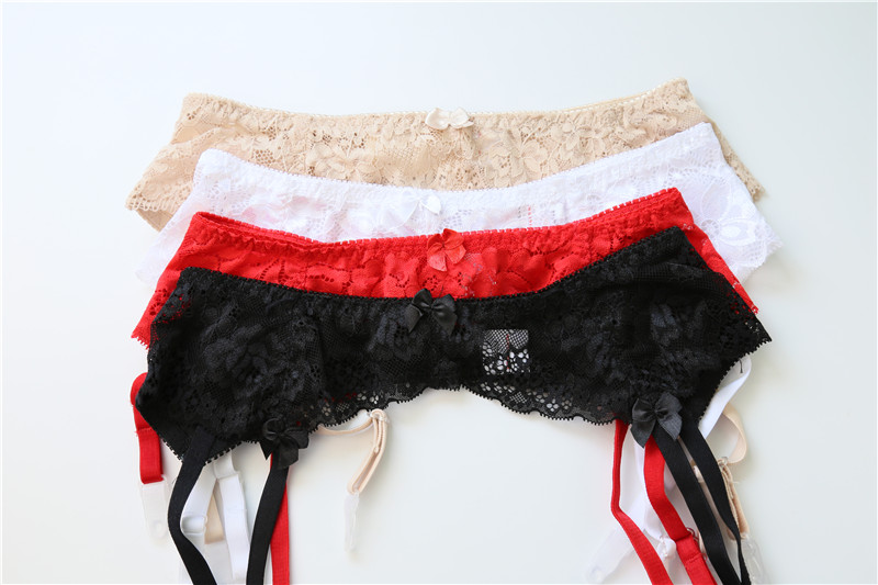 Intimates Sexy Lingerie Lace Garter Belt For Stockings Suspender Belt ...
