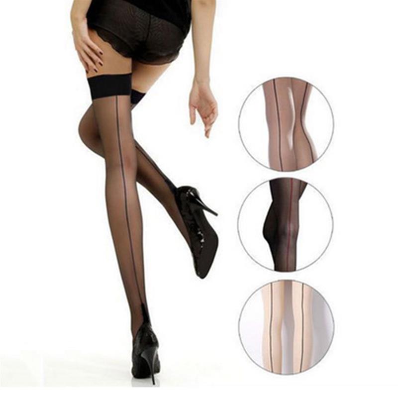 SKCOSOCKS Sexy Bow-knot Women's Stockings Lace Sexy Over Keen High Summer Pantyhose For Female Thin Nylon Hosiery Hot Sale