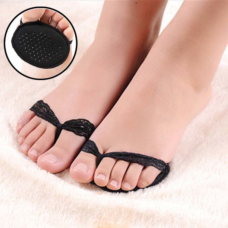 Thickening Super Soft High Heels Cushion Protector Foot Feet Care Shoe Forefoot Pad Insoles Stickers Non Slip Half Yard Pad