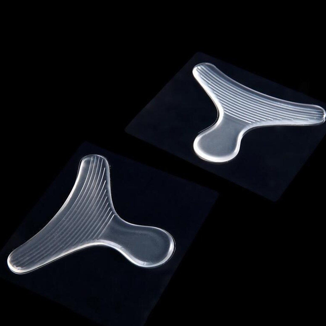 1 Pair Silicone Shoe High Heel Dance Insole Pad Cushion Gel Grips Foot Protector Women Heel pads