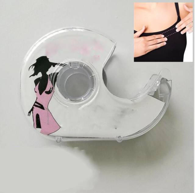 Tape 3 Meters Double Sided Adhesive Safe Lingerie Body Clear Bra Strip