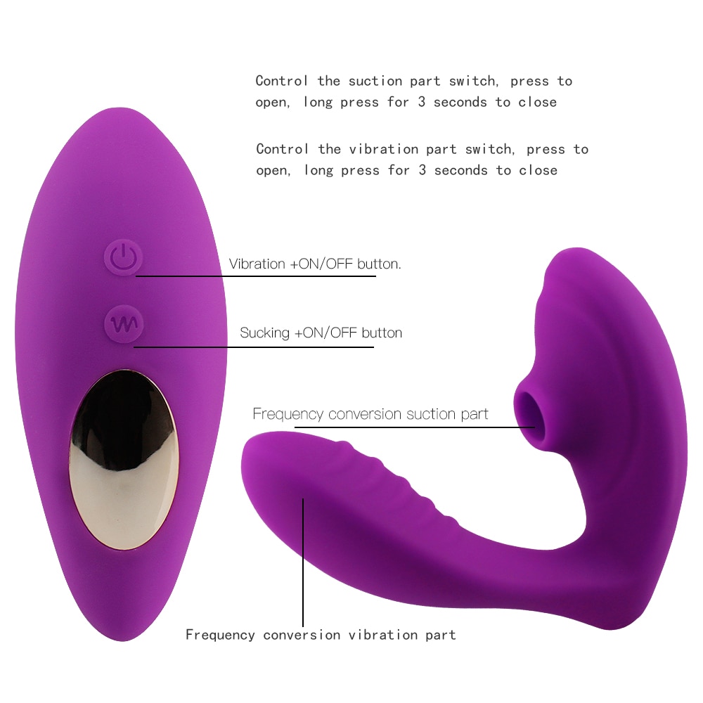 Vagina Sucking Vibrator 10 Speeds Vibrating Sucker Oral Sex Suction Clitoris Stimulator Erotic Sex Toy for Women Sexual Wellness