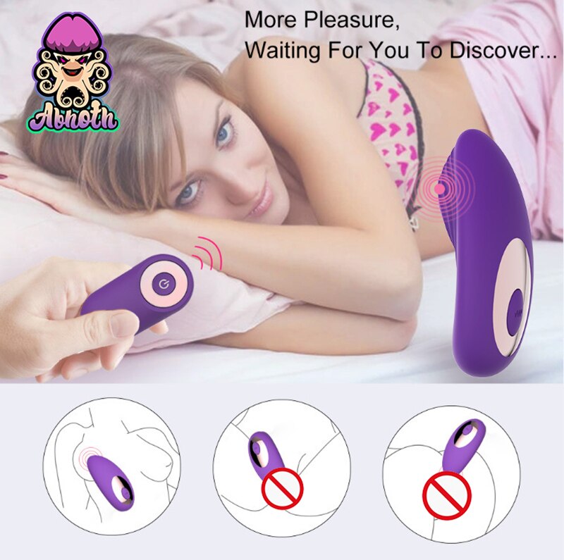 Abhoth Female Remote Control Vibrating Eggs Vagina Tease Orgasm Stimulation Vibrator Adult Multifunctional 10 Frequency Sex Toys