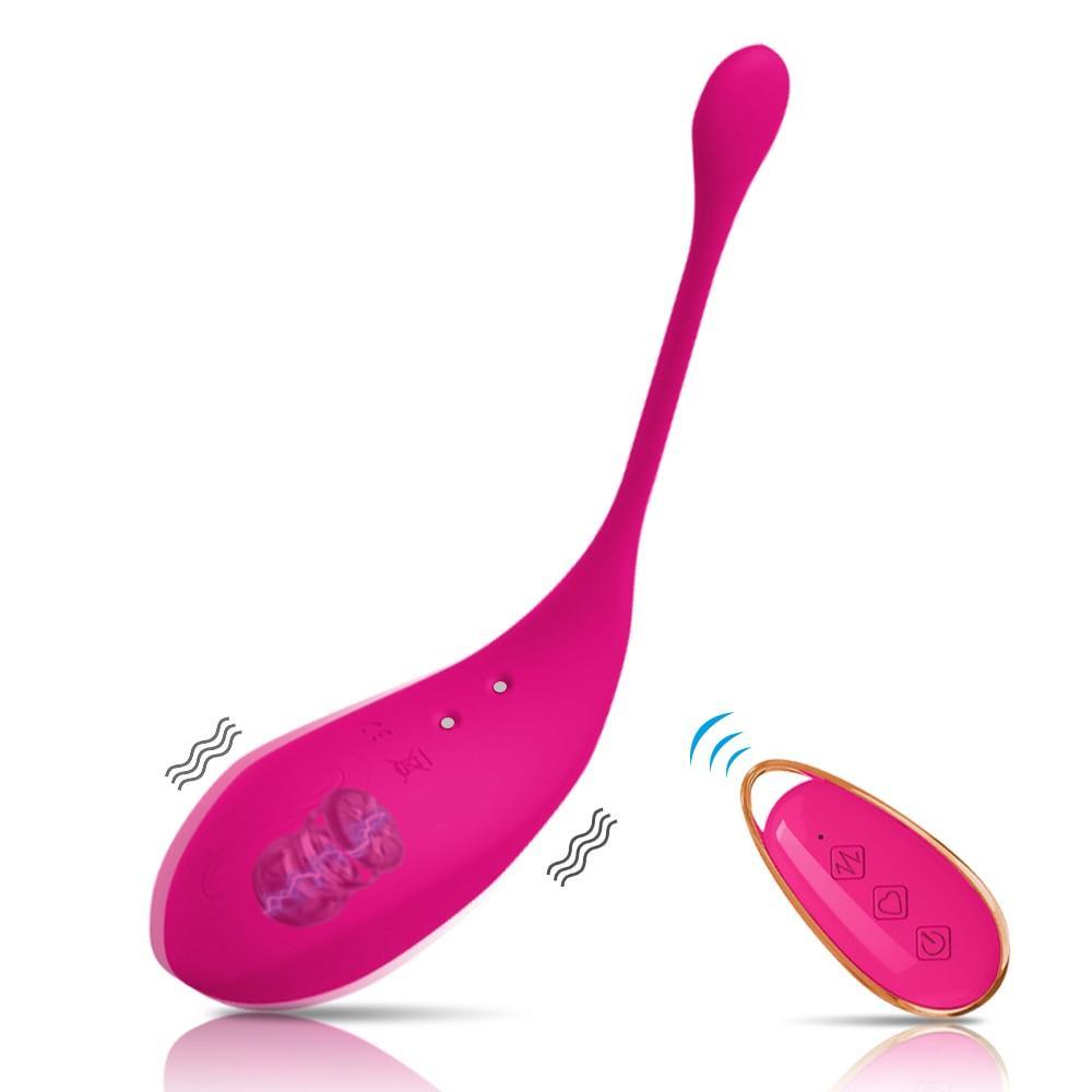 Powerful Wireless Remote Control Vibrating Egg Sex Toys Female Wearable G-Spot Vibrator Love Egg Jump Goods for Adults 18 Women
