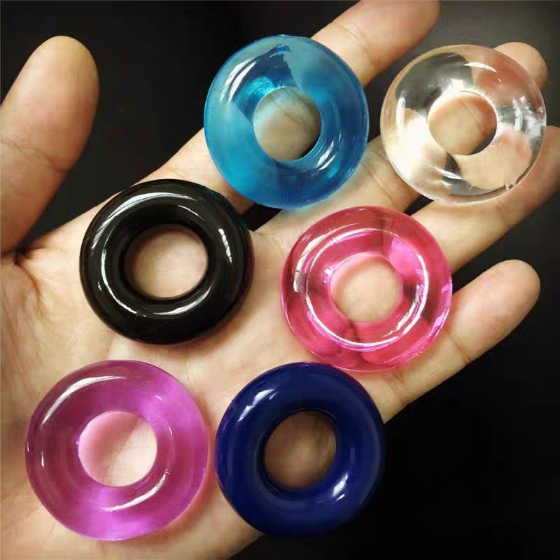 5/10pcs Silicone Durable Penis Ring Adult Men Ejaculation Delay Cock Rubber Rings Penis Enlargement Sex Toys For Male Sex Ring