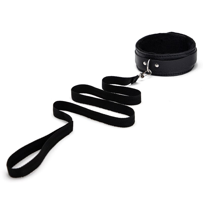 YUNYUYE 18PCS/Set Bed Bondage Kits BDSM Collar Handcuffs Whip Lingerie Erotic Sex Toy For Couples Adult Game Sex Products Exotic