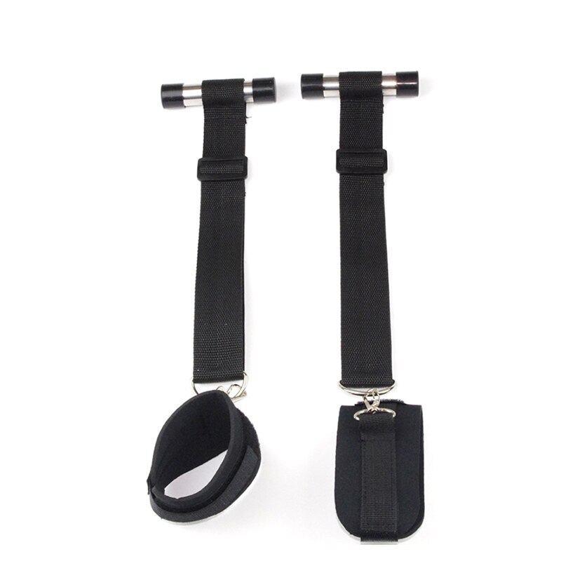 Erotic Hang on Door Swing Hanging Handcuffs Bound BDSM Fetish Bondage Straps Limit the Husband and Wife Sex Toys For Game Lovers