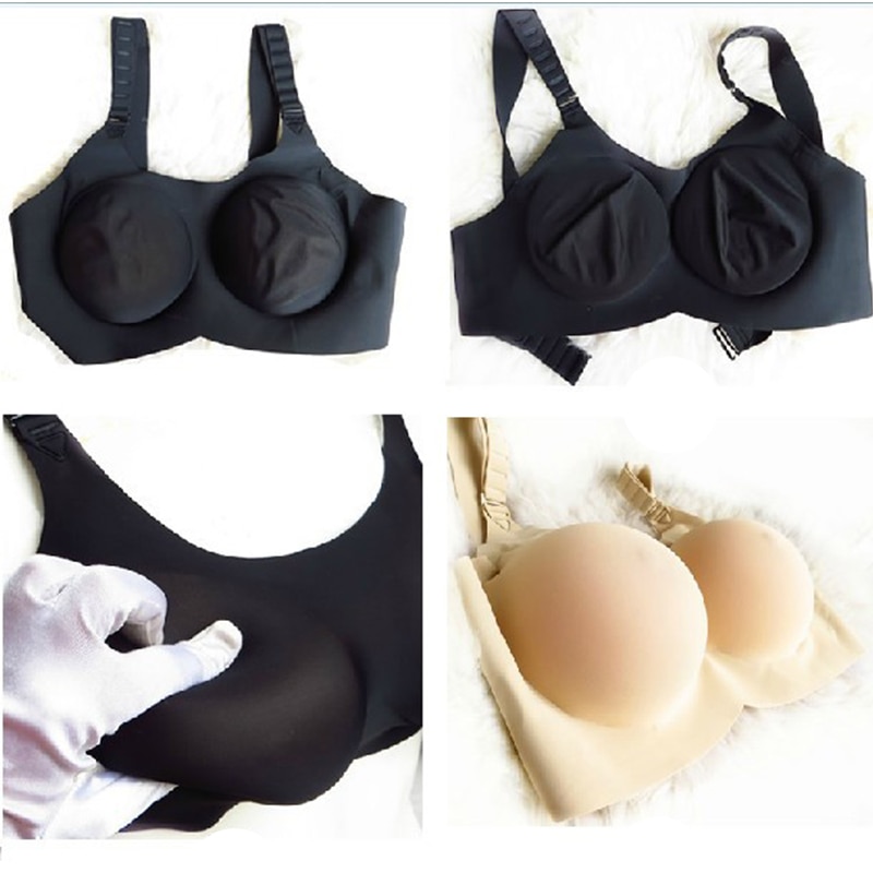 Realistic Silicone False Breast Forms Tits Fake Boobs For Crossdresser Shemale Transgender Drag Queen Transvestite Mastectomy