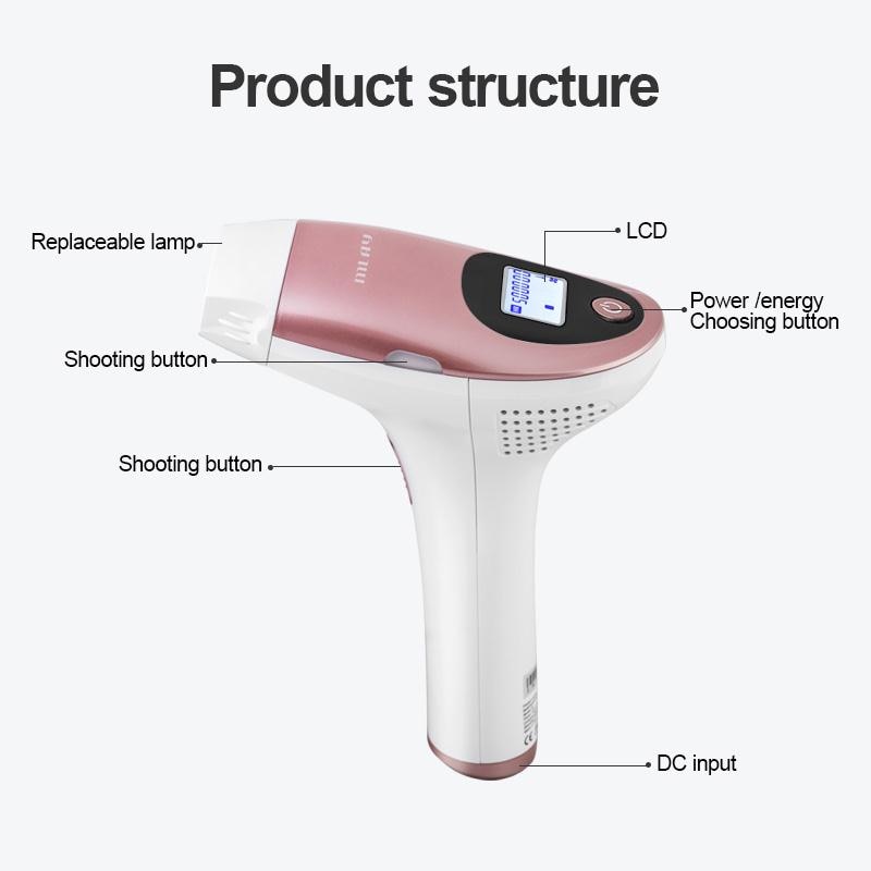 MLAY Permanent Laser Body Electric Ipl Hair Removal Machine Quickly Delivery Home Use Pubic epilator for Women Men dropshipping