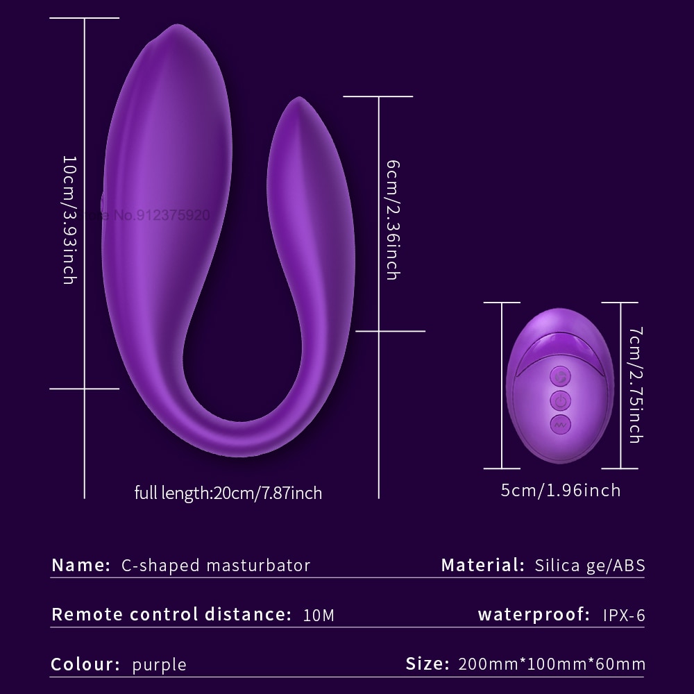 Remote Control Vibrators Couples Sex Machine for Women Clitoris Stimulator Adult Man Anal Tool Female Masturbator Vagina Toy