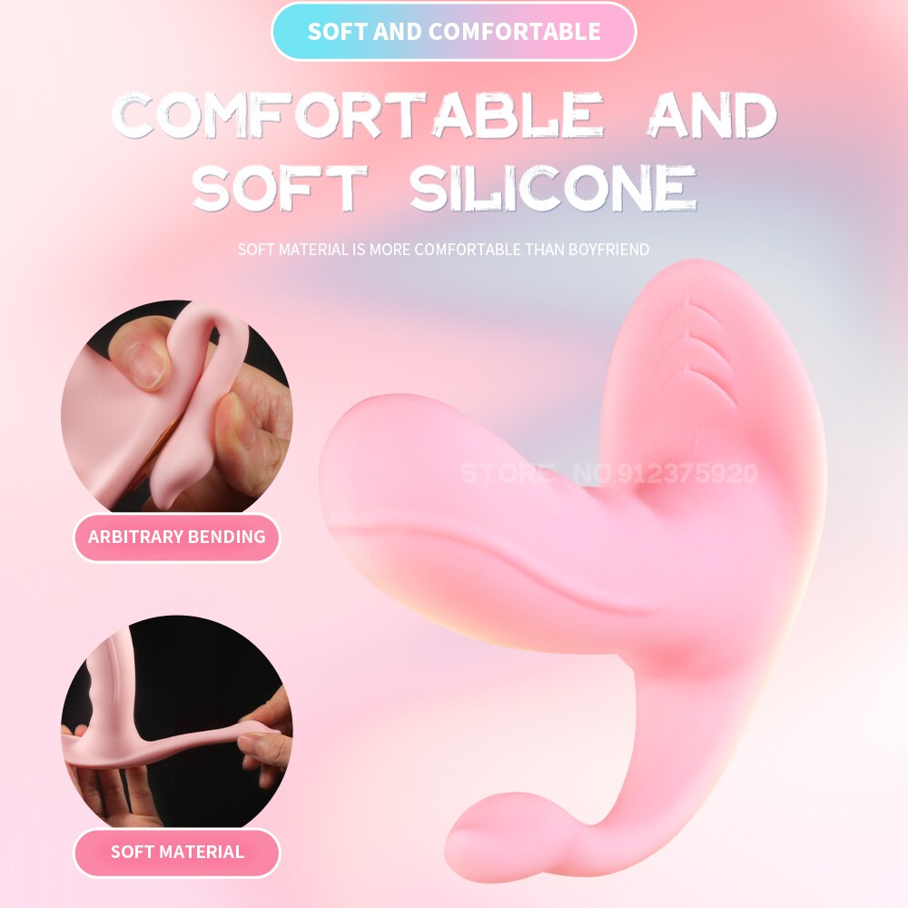 Remote Control Vibrator Dildo Panties for Women Vagina Toy Clitoris Stimulator Anal Plug Wearable Female Masturbator Sex Machine