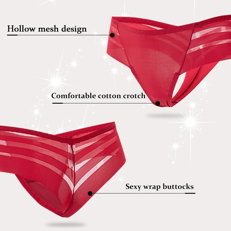 G-String Women's Panties Seamless Perspective Transparent Underwear Sexy Women Underpants Female Thong Brazilian Lingerie