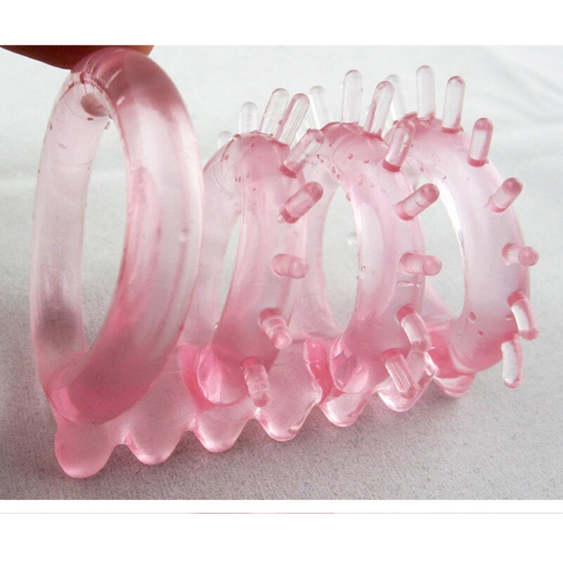Triple 3 Rings cock ring chastity delay penis ring Cage Jelly Impotence Erection Aid Sex aid Erectile Dysfunction enhancement