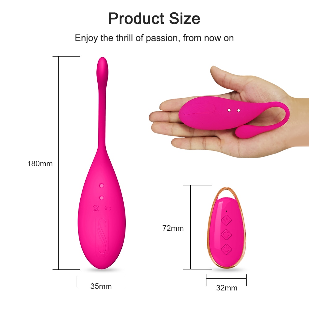 Massage Vibrator Love Egg Sex Toys for Adult Women Couples Clitoris Stimulator Masturbator G Spot Vaginal Balls Vibrating Toys