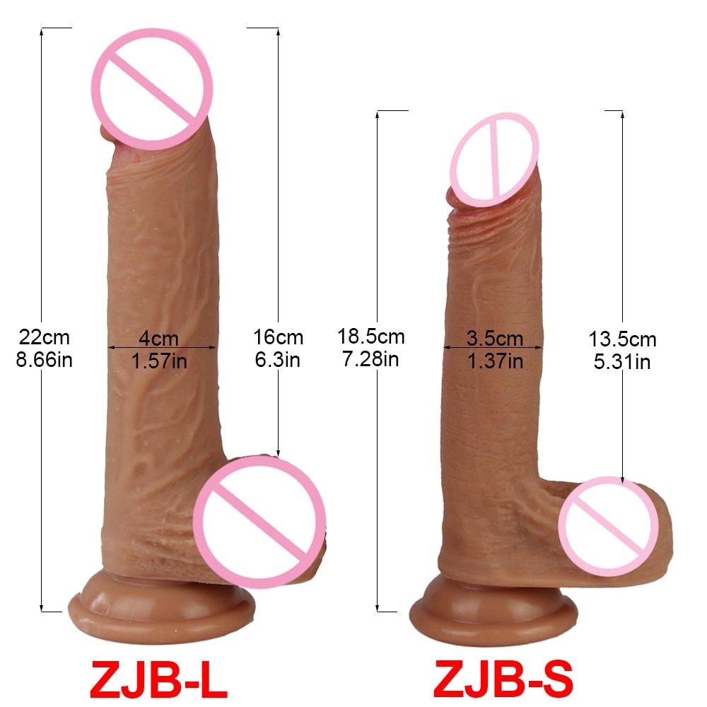 Real Skin Realistic Dildo Sex Toys for Woman Soft Huge Anal Pulg Suction Cup Penis G Spot Vagina Stimulator Female Masturbation