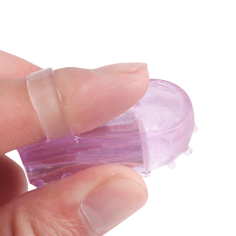 1pcs Mini Finger Vibration Sleeve Clitoris G Spot Stimulator Adult Lesbian Sex Toys for Woman Woman Dancer Finger Vibrator