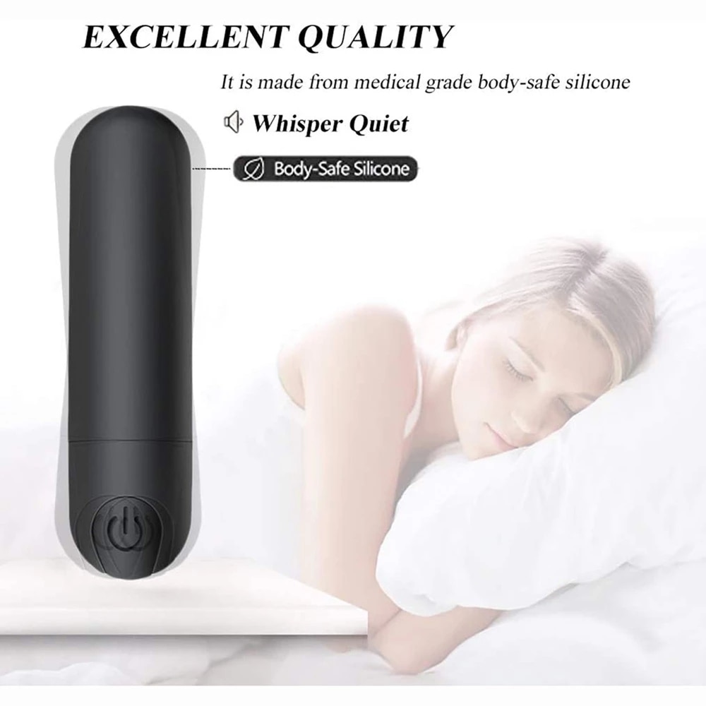 USB Charging 10 Speeds Mini Bullet Dildo Vibrators Vagina Anal Massager for Female Adult Sex Toys for Women Clitoris Stimulator
