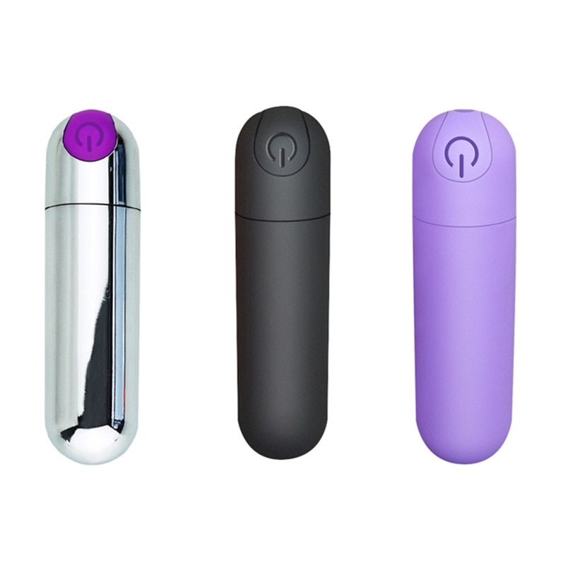 Powerful Mini Bullet Shape Vibrator For Clitoris, Waterproof 10 Speeds Vibration Clitoral Stimulation Adult Sex Toys For Women
