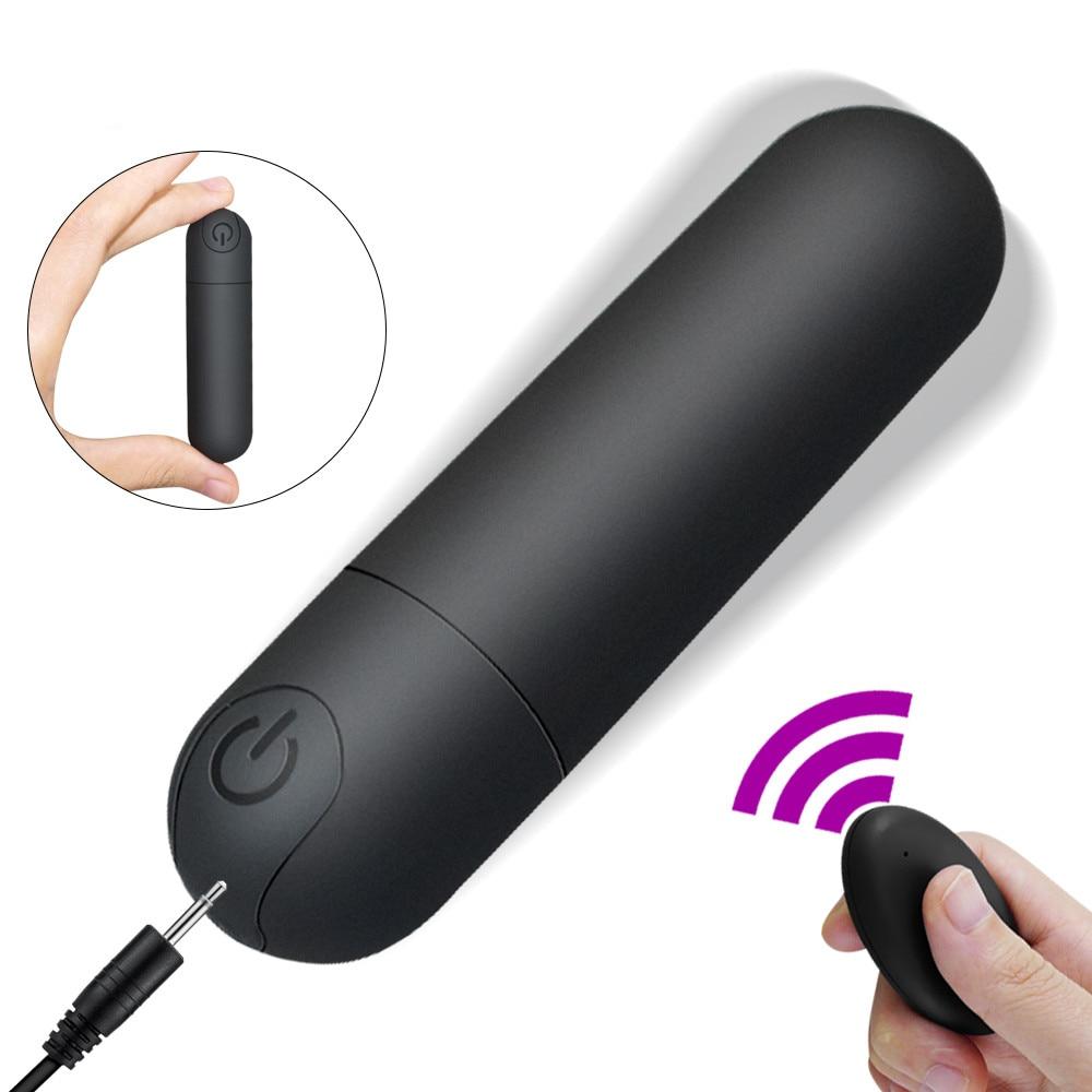 Remote Control Powerful Bullet Vibrator USB Charge Clitoris Stimulator Vaginal Adult Sex Toys for Women Masturbator Sex Shop