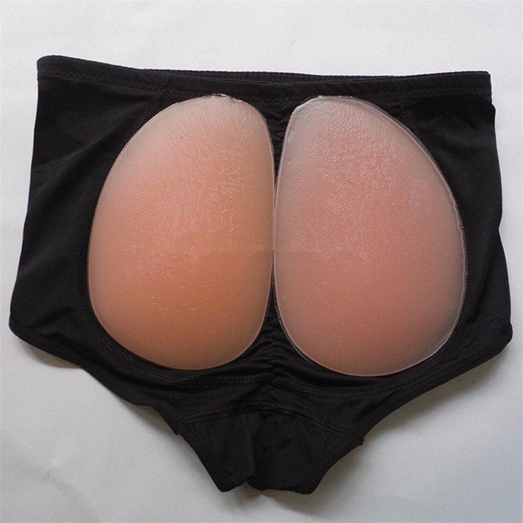 Silicone Butt Lifter Padded Shaper Sexy Women Underwear Removable Inserts Control Panties Enhancers Knickers Control Waist 1938