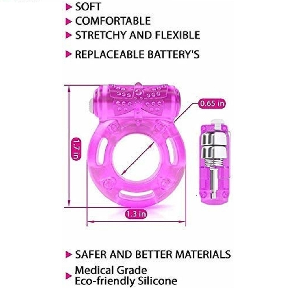 male cockring Vibrating Clitoral Stimulator Strong Penis Erect Cock Cage Erection Enhance Sex Ability Product Toy For Men Couple